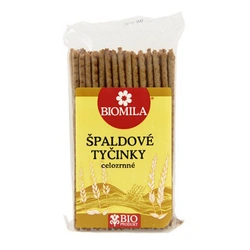 Biomila Tyčinky špaldové celozrnné 150 g BIO