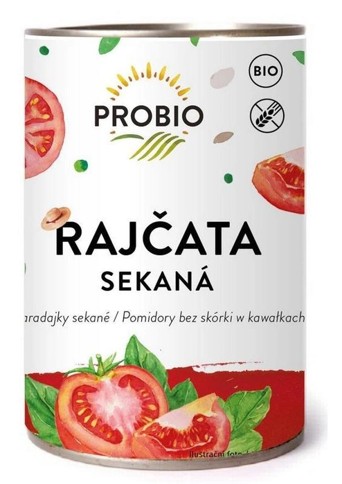 PROBIO Rajčata sekaná sterilovaná 400 g BIO