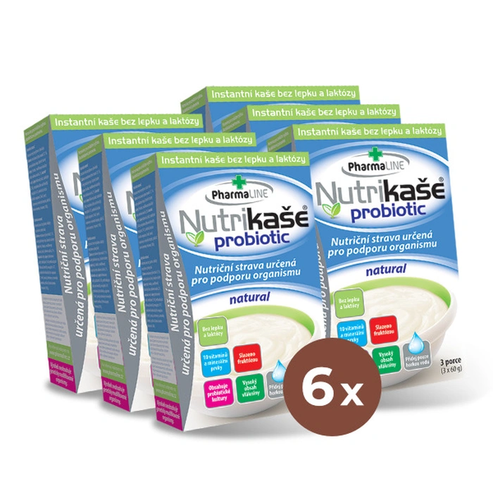 Mogador Nutrikaše probiotic natural 6x180g