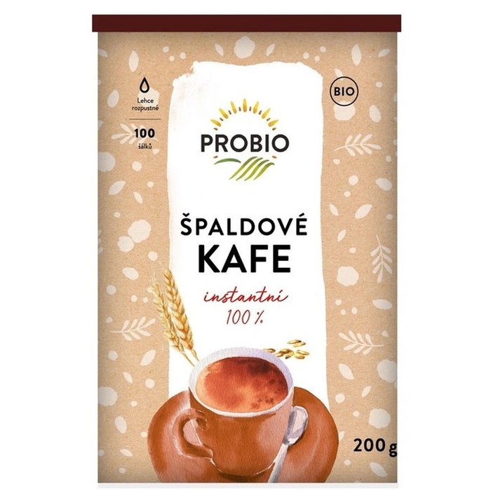 PROBIO Kafe špaldové 100% instantní 200 g BIO