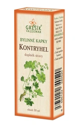 Grešík Bylinné kapky Kontryhel 50ml