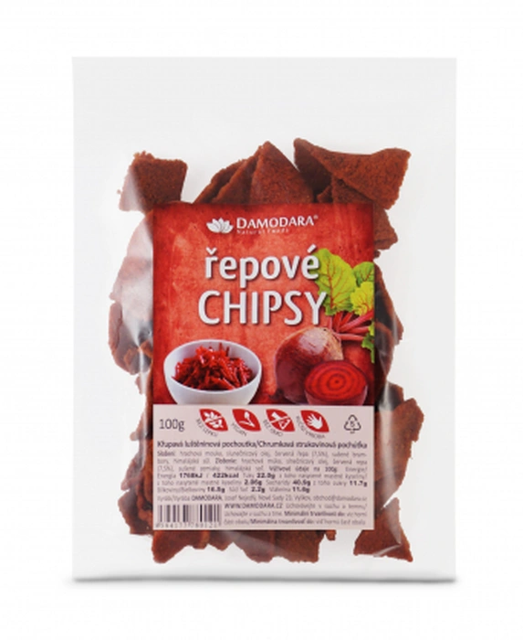 Damodara Chipsy řepové 100 g