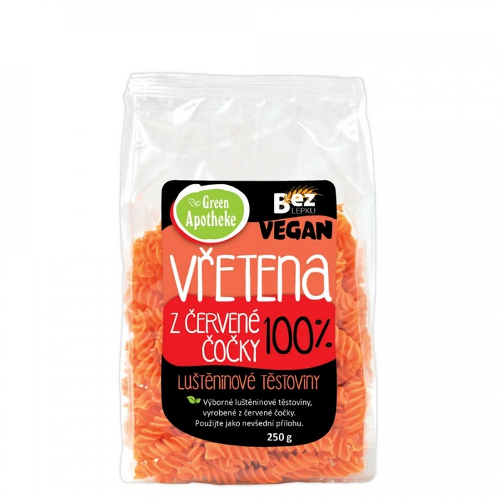 Green Apotheke Vřetena z červené čočky 250 g