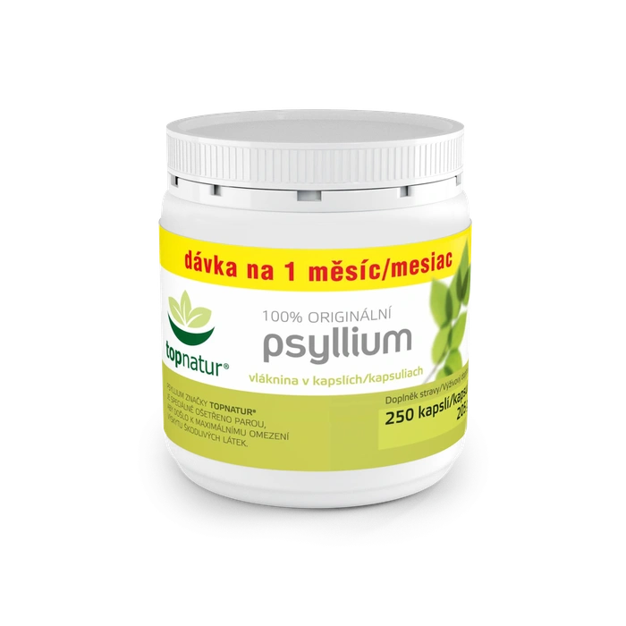 Topnatur Psyllium 250 kapslí