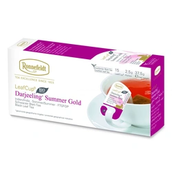 Ronnefeldt LeafCup Darjeeling bio čaj sáčky 15 x 2,5 g