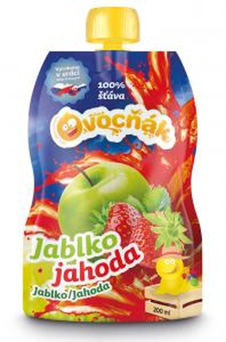 Ovocňák Mošt jablko jahoda 200 ml