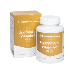 Pharmacentrum Lipozomální Vitamin C 500 mg 90 kapslí