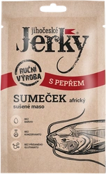 Jihočeské Jerky Rybí - sumeček africký s pepřem 15 g