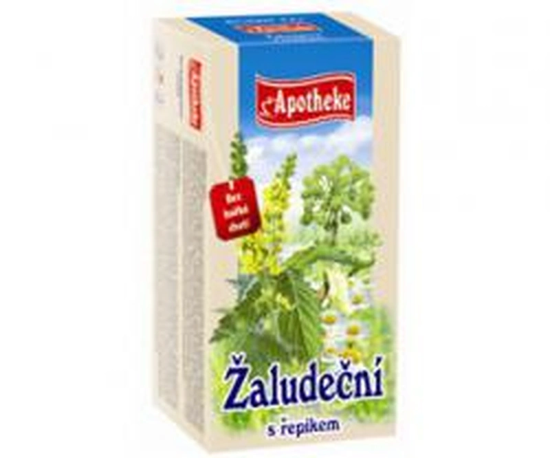 Apotheke čaj žaludeční s řepíkem n.s. 20 x 1,5 g