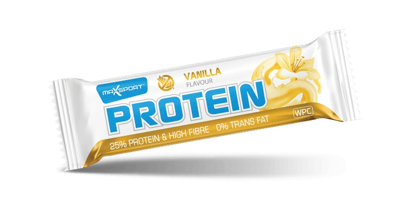 Maxsport Protein Bar proteinová tyčinka vanilková 50 g