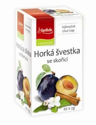 Apotheke Premier Horká švestka se skořicí 20x2 g