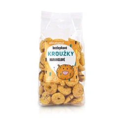 Allnature Kroužky karamelové 80 g