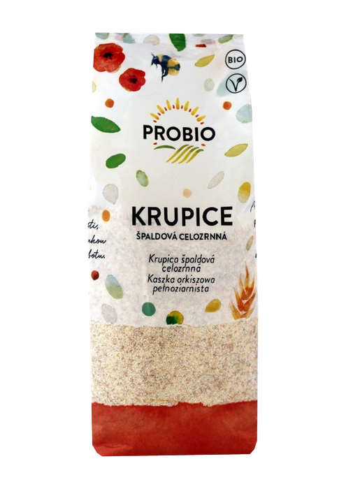 PROBIO Krupice špaldová celozrnná 400g BIO