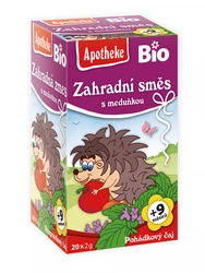 Apotheke BIO Dětský čaj Zahradní směs s meduňkou 20x2g