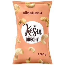 Allnature Kešu jádra 1000 g