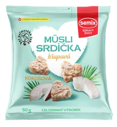 Semix Müsli srdíčka kokosová 50 g