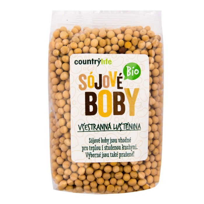 Country Life Sójové boby 500 g BIO