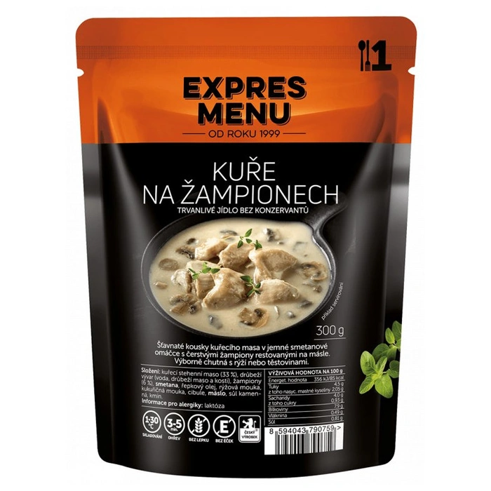 Expres Menu Kuře na žampionech 300 g