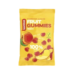 Bombus Fruit Gummies Peach broskvové bonbony 35 g