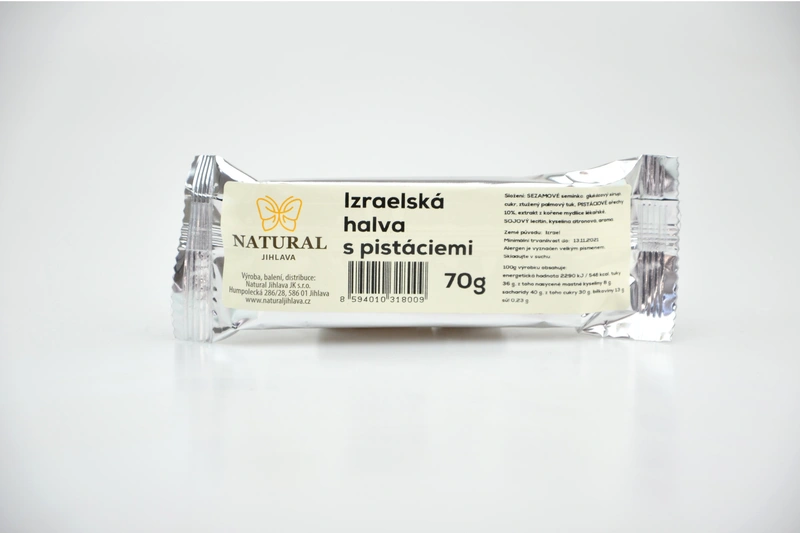 Izraelská halva s pistáciemi 70 g