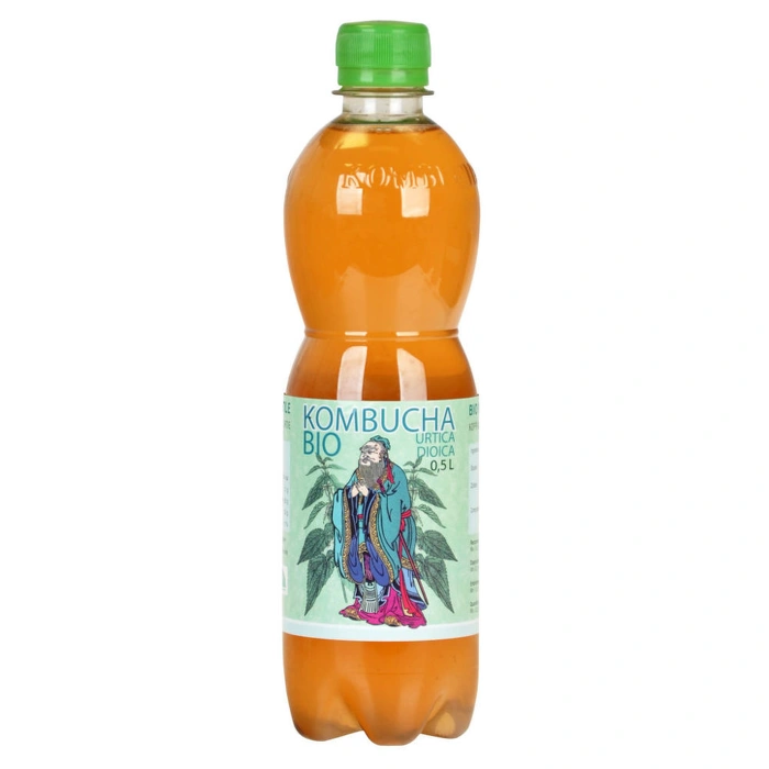 Stevikom Kombucha kopřiva 500 ml BIO