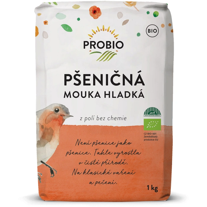 PROBIO Mouka pšeničná hladká 1kg BIO