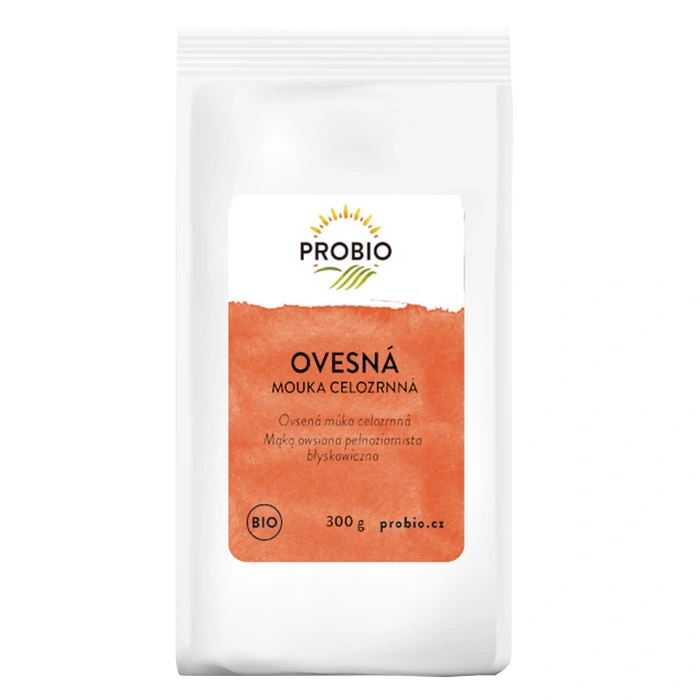 PROBIO Ovesná mouka celozrnná instantní 300g BIO