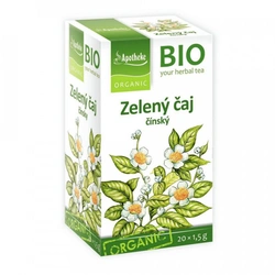 Apotheke BIO Zelený čaj čínský 20 x 1,5 g