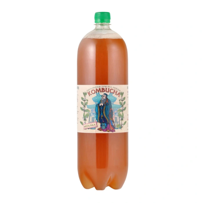 Stevikom Kombucha meduňka 2 l