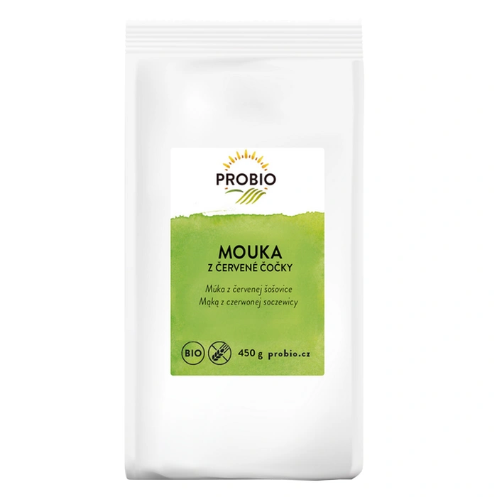 PROBIO Mouka z červené čočky 450g BIO