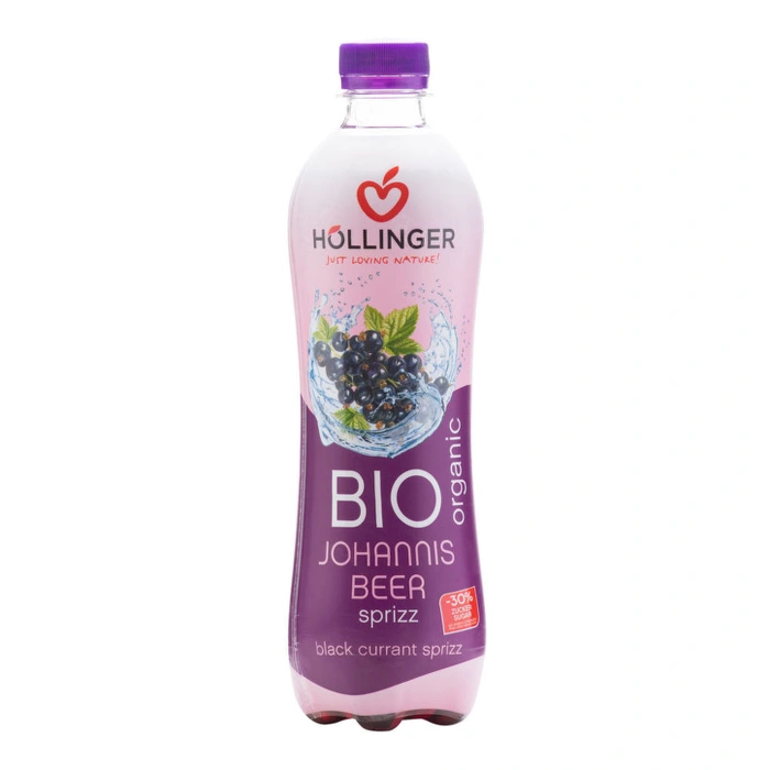 Hollinger Limonáda černý rybíz 500 ml BIO