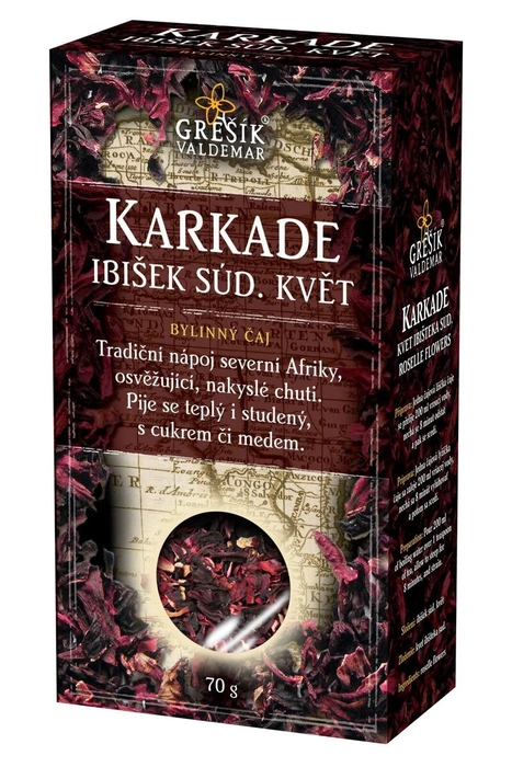 Grešík Karkade (květ súdánského ibišku) čaj sypaný 70 g