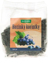 bio*nebio Rozinky korintky 150 g BIO