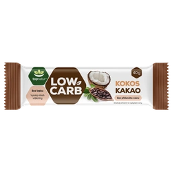 Topnatur Low Carb Tyčinka kokos a kakao 40 g