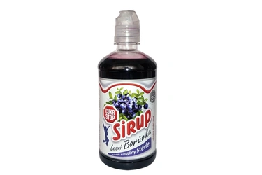 Cukr Stop Sirup Lesní borůvka se stévií 650 g