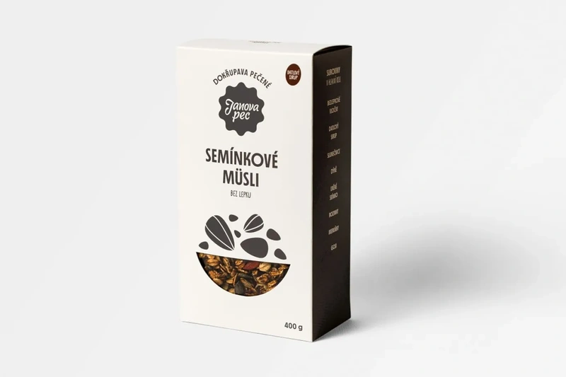 Janova pec Müsli pečené semínkové bez lepku 400g