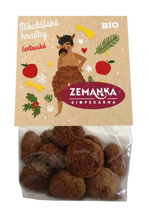 Biopekárna Zemanka Mikulášské sušenky od čerta 100g