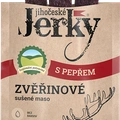 Jihočeské Jerky Zvěřinové s pepřem 20 g