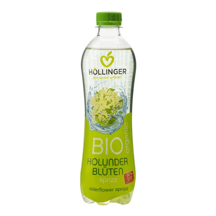 Hollinger Limonáda z květu černého bezu 500 ml BIO