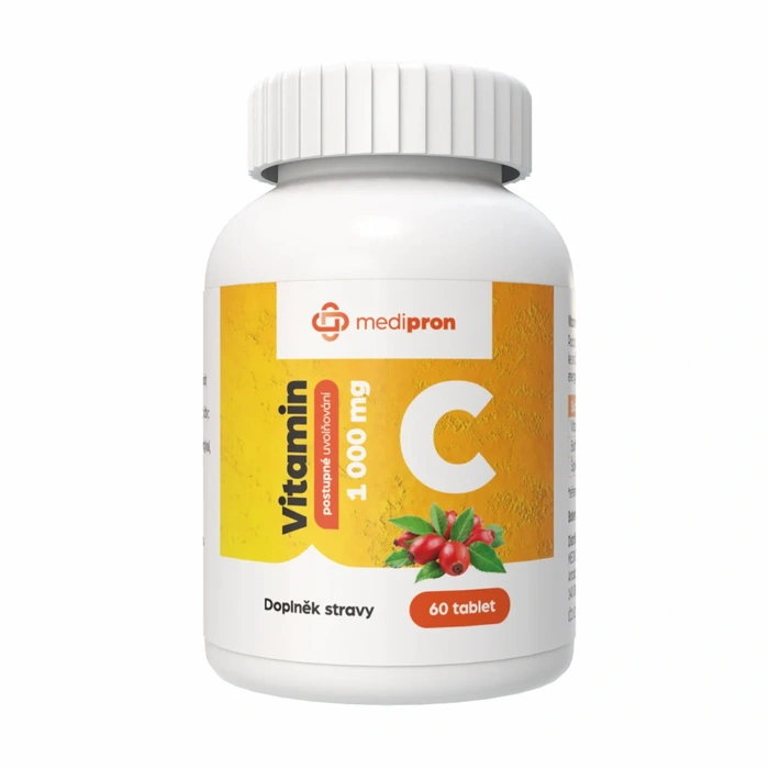 medipron Vitamin C 1000 mg se šípky 60 tablet