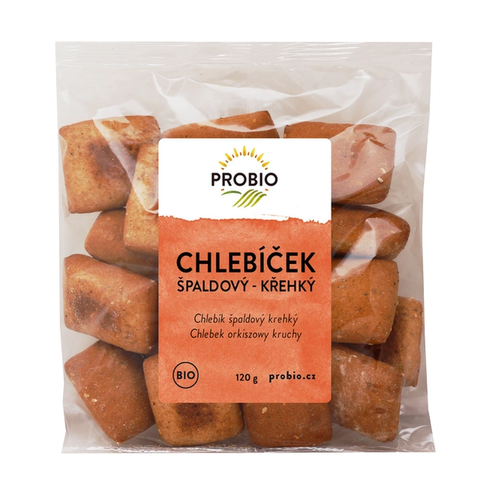 PROBIO Špaldový křehký chlebíček 120g BIO