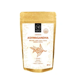 NATU Ashwagandha prášek 80 g BIO