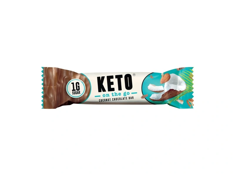 Keto on the go Tyčinka keto kokosová s mléčnou čokoládou 35 g