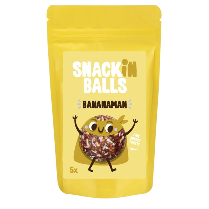 SNACKin BALLS Svačinka banánová Bananaman 65 g