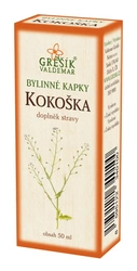 Grešík Bylinné kapky Kokoška 50ml