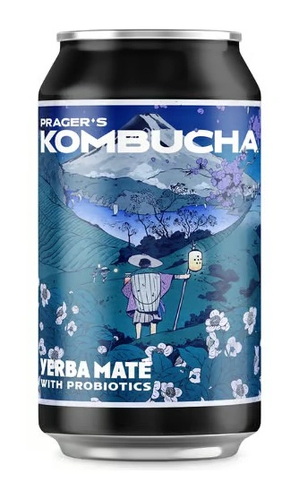 F. H. Prager Kombucha Yerba maté 330 ml