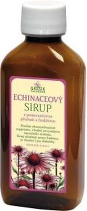 Grešík Echinaceový bylinný sirup 185 ml