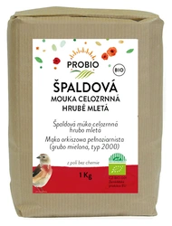 PROBIO Mouka špaldová celozrnná hrubě mletá 1kg BIO