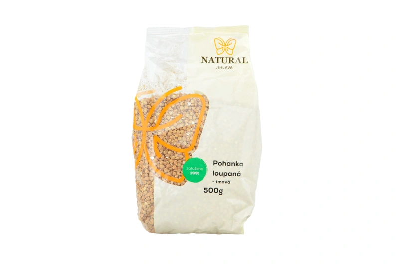 Natural Jihlava Pohanka loupaná tmavá 500 g