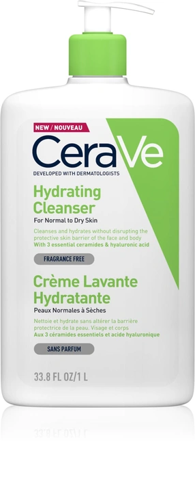 CeraVe Hydratační čisticí emulze 1 l